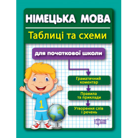 Таблиці та схеми для початкової школи. Німецька мова - Павлова О.С.