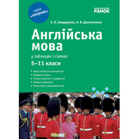 СП Англійська мова у таблицях і схемах 5-11 клас - Бондаренко Є. В., Довгополова Я. В. СП Англійська мова у таблицях і схемах 5-11 клас - Бондаренко Є. В., Довгополова Я. В.