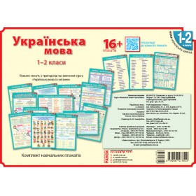 КНП Українська мова 1-2 клас: ПЛАКАТИ /НУШ Наочність нового покоління - Шевченко К.Н., Щербак Г.В. КНП Українська мова 1-2 клас: ПЛАКАТИ /НУШ Наочність нового покоління - Шевченко К.Н., Щербак Г.В.